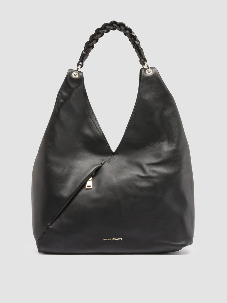NOLITA WOVEN 214 - Black Nappa Leather Tote Bag  Officine Creative - 4