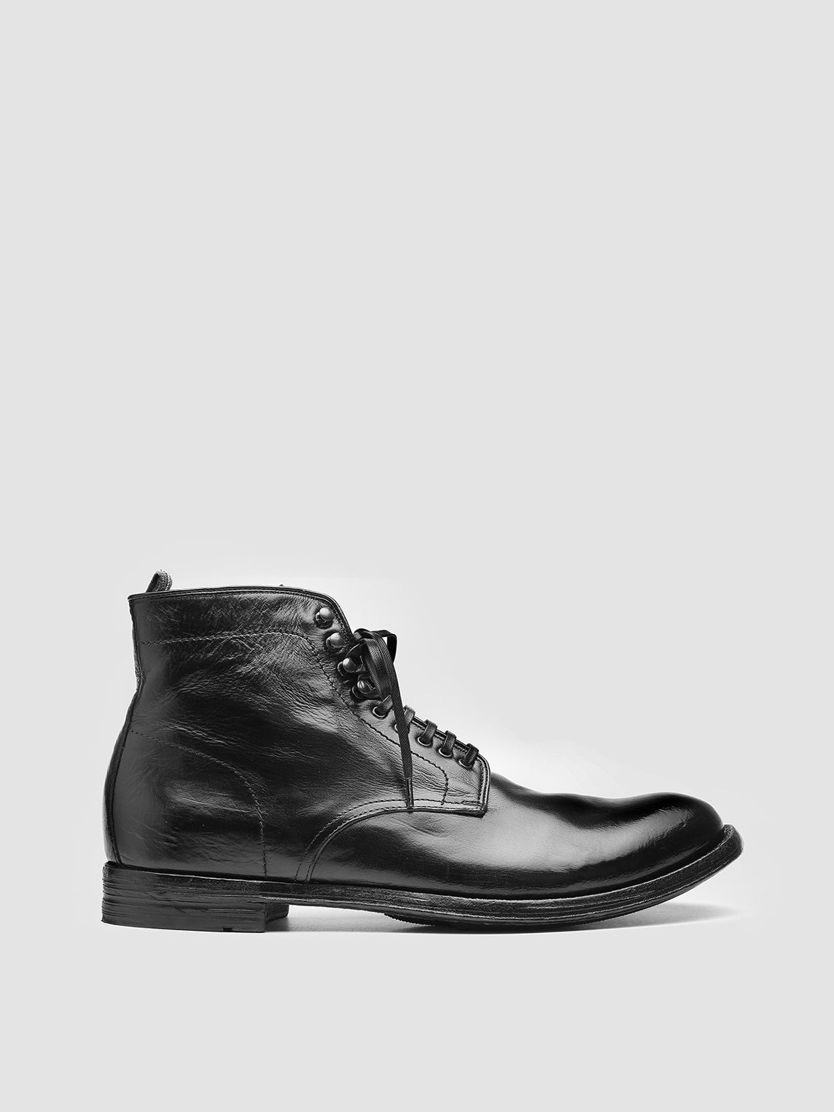 Officine Creative ANATOMIA 013 Stivaletti in Pelle Nera