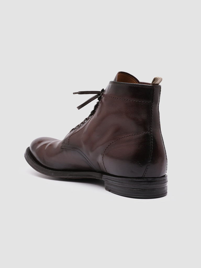 ANATOMIA 013 - Brown Leather Ankle Boots Men Officine Creative - 4