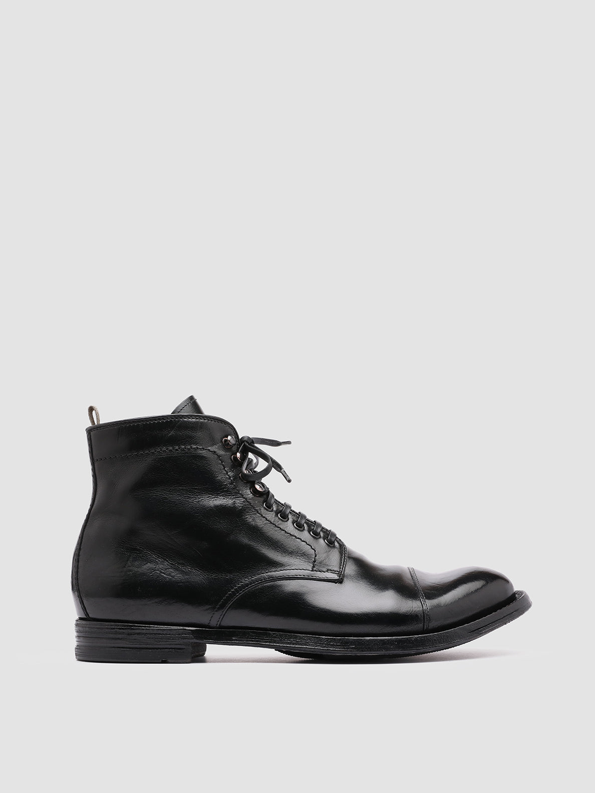 Officine Creative ANATOMIA 016 Stivaletti in Pelle Nera