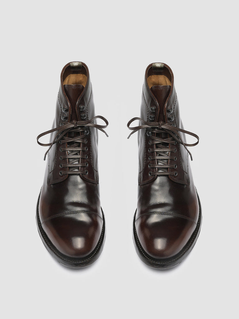 ANATOMIA 016 - Brown Leather Ankle Boots Men Officine Creative - 2