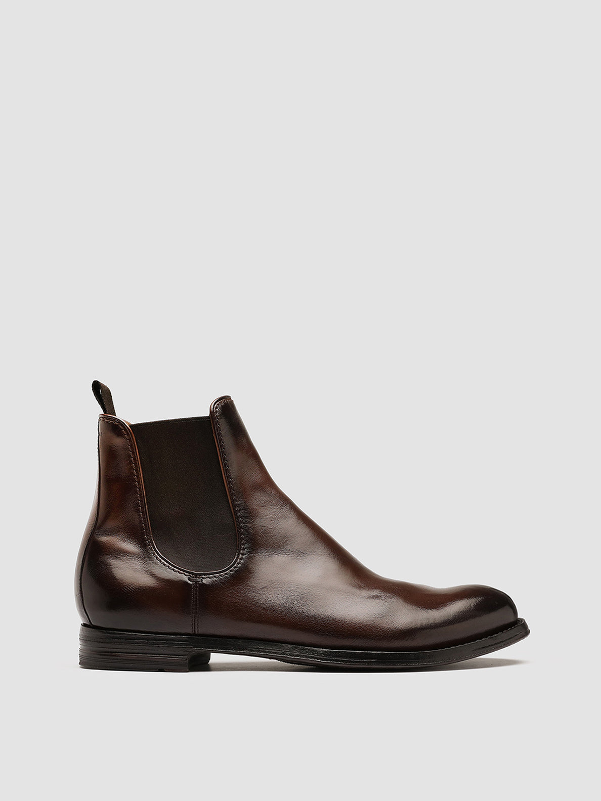 Officine Creative ANATOMIA 083 Stivaletti Chelsea in Pelle Marrone