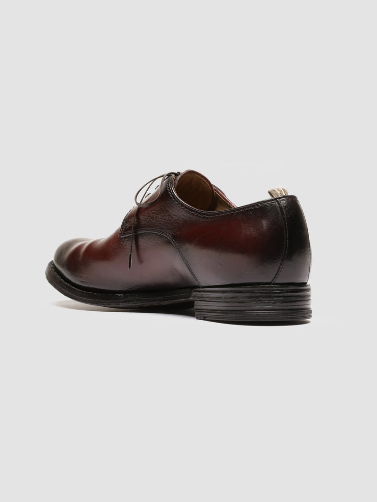 ANATOMIA 086 - Burgundy Leather Derby Shoes men Officine Creative - 4