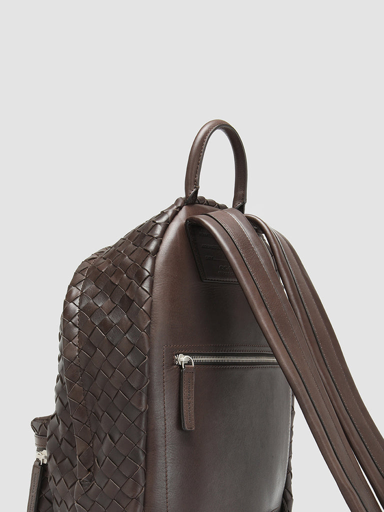 ARMOR 04 - Brown Leather backpack  Officine Creative - 7