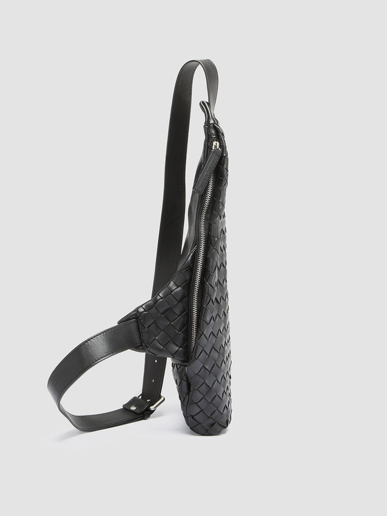 ARMOR 05 - Black Leather Backpack  Officine Creative - 3