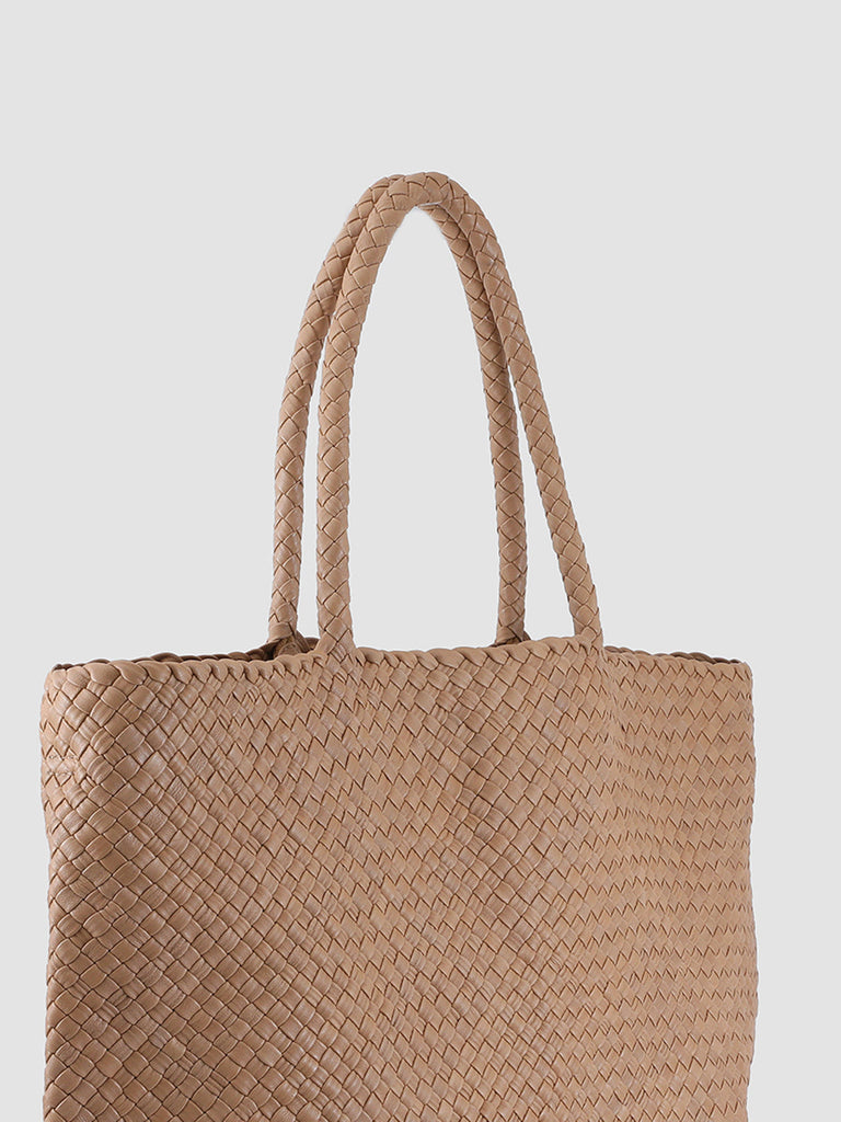 OC CLASS 35 - Taupe Leather tote bag
