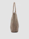 OC CLASS 35 Woven - Taupe Leather Tote Bag  Officine Creative - 3