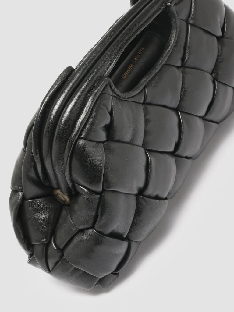 HELEN 08 Massive - Black Leather Clutch Bag  Officine Creative - 2