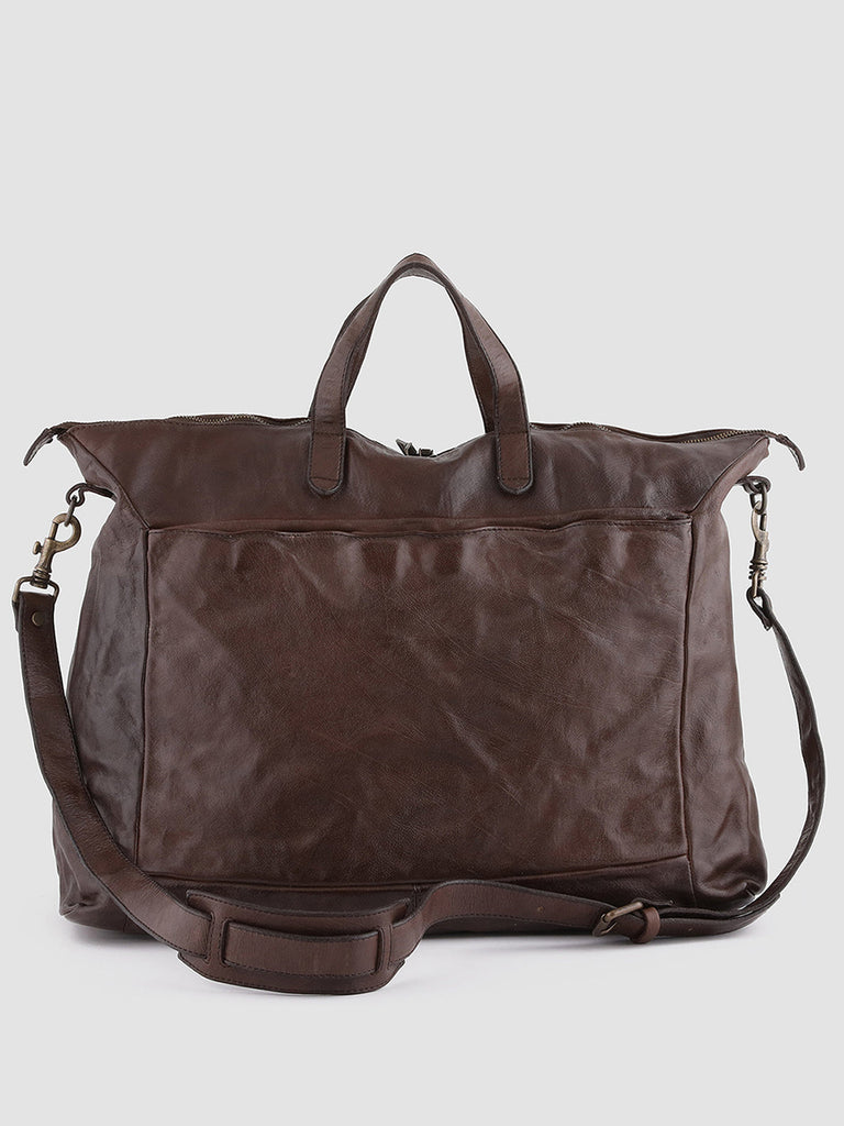 HELMET 26 - Brown Leather Tote Bag  Officine Creative - 4