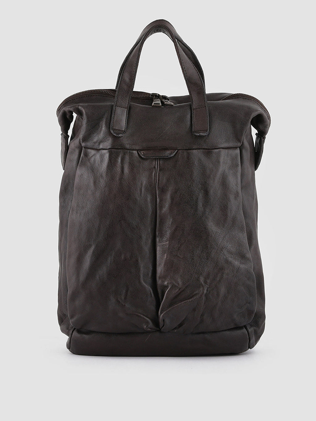 HELMET 28 - Brown Leather Backpack  Officine Creative - 1