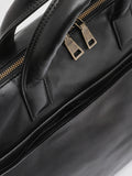 HELMET 31 - Black Leather Weekender  Officine Creative - 2