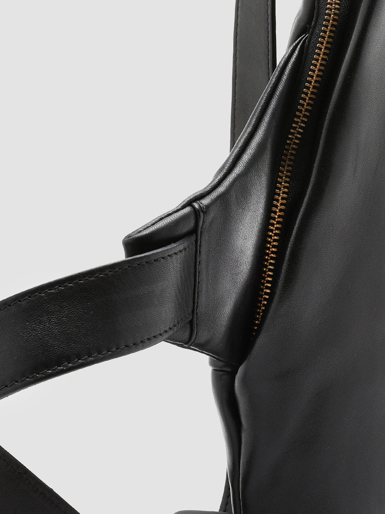 HELMET 35 - Black Leather Backpack  Officine Creative - 7