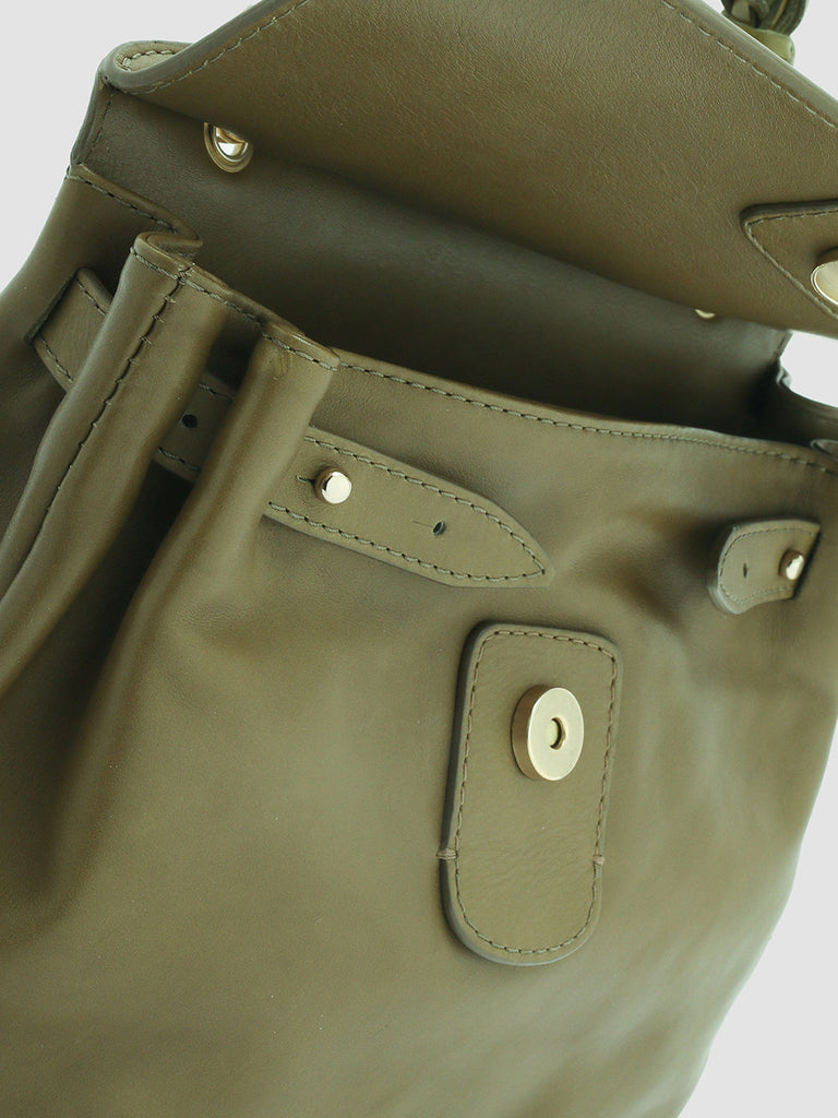 NOLITA WOVEN 201 - Green Nappa Leather Hand bag  Officine Creative - 2