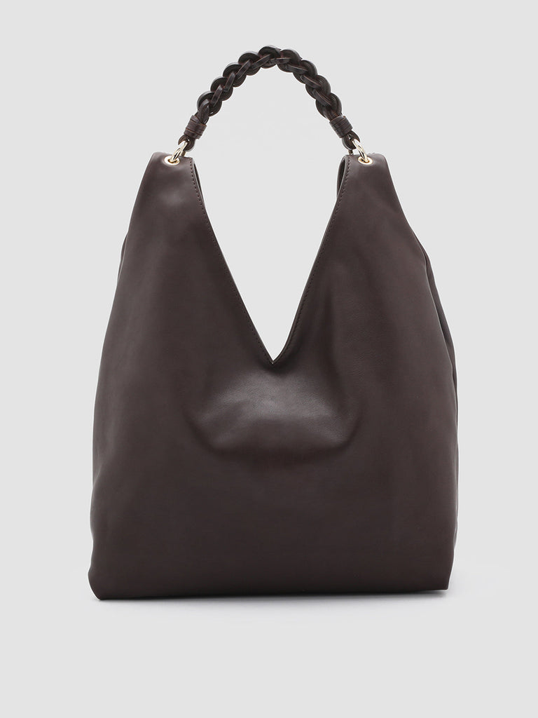 NOLITA WOVEN 214 - Brown Nappa Leather Tote Bag