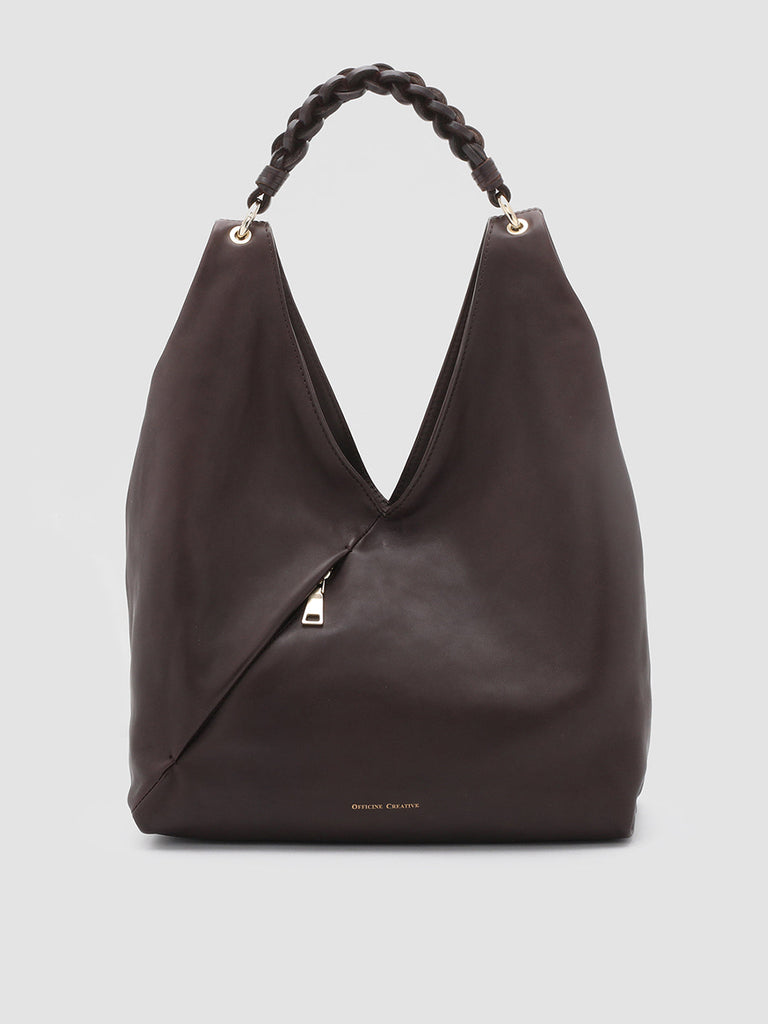 NOLITA WOVEN 214 - Brown Nappa Leather Tote Bag  Officine Creative - 4