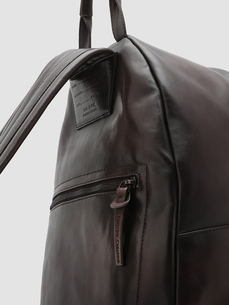 OC PACK - Brown Leather Backpack  Officine Creative - 9