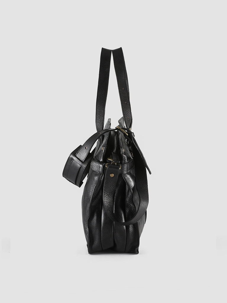 RARE 22 - Black Leather Handbag  Officine Creative - 3
