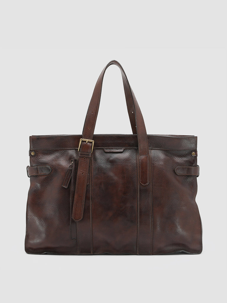 RARE 22 - Brown Leather Handbag  Officine Creative - 1