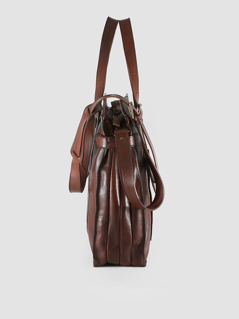 RARE 23 - Brown Leather Handbag  Officine Creative - 3