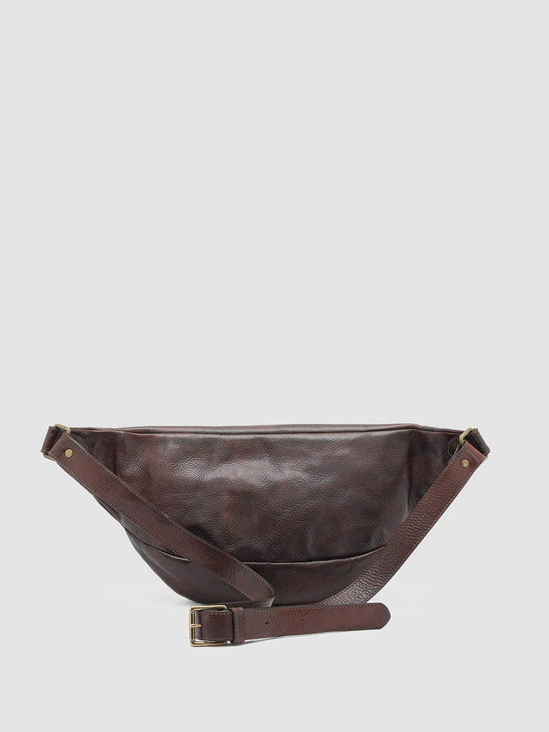 RARE 28 - Brown Leather Waist Belt  Officine Creative - 4