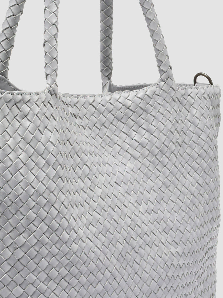 OC CLASS 35 - Grey Leather Tote Bag  Officine Creative - 2