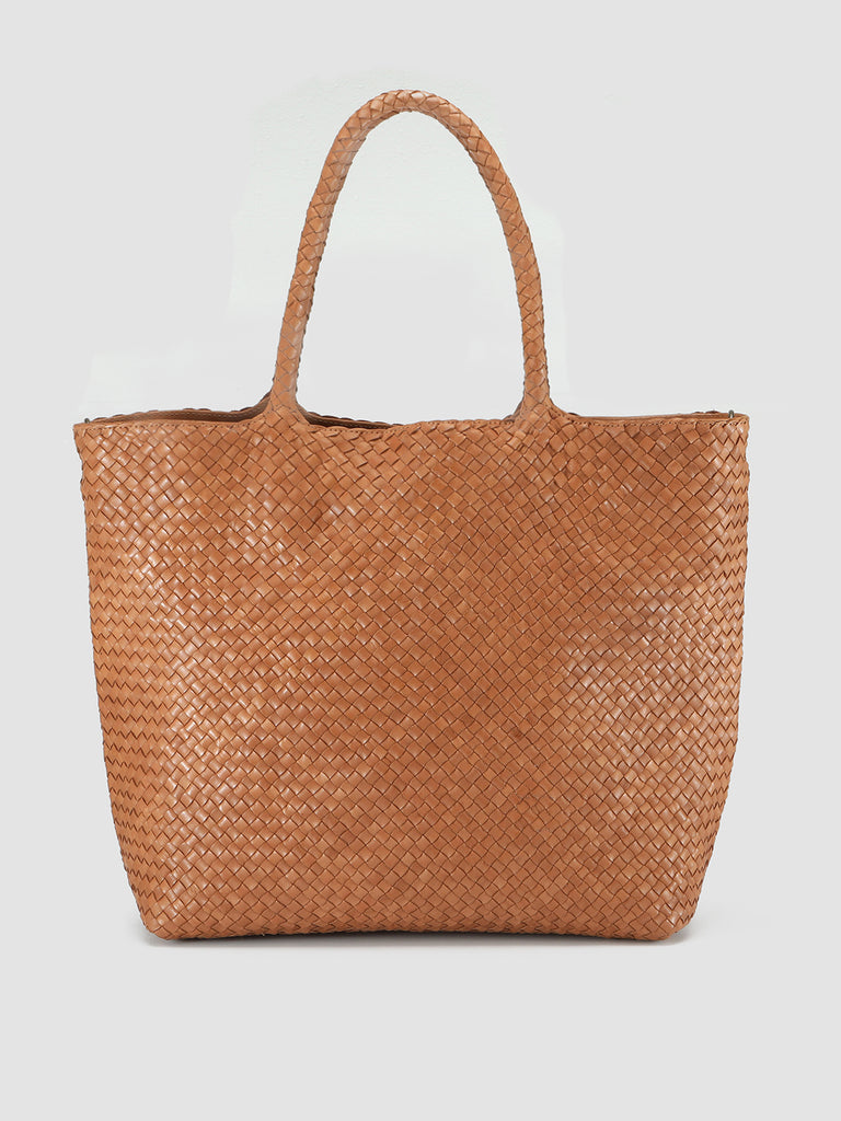 OC CLASS 35 - Brown Leather Tote Bag