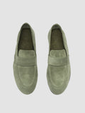 BLAIR 001 - Green Suede Loafers  Women Officine Creative - 2