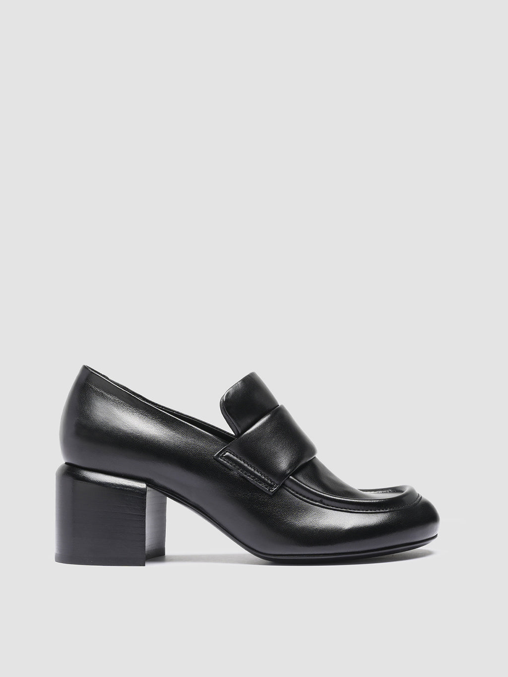 ETHEL 001 - Black Leather Penny Loafers women Officine Creative - 1