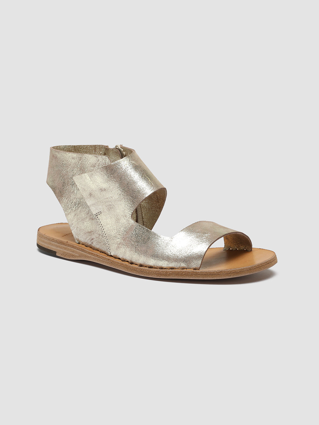 ITACA 039 - Taupe Leather Sandals Women Officine Creative - 3