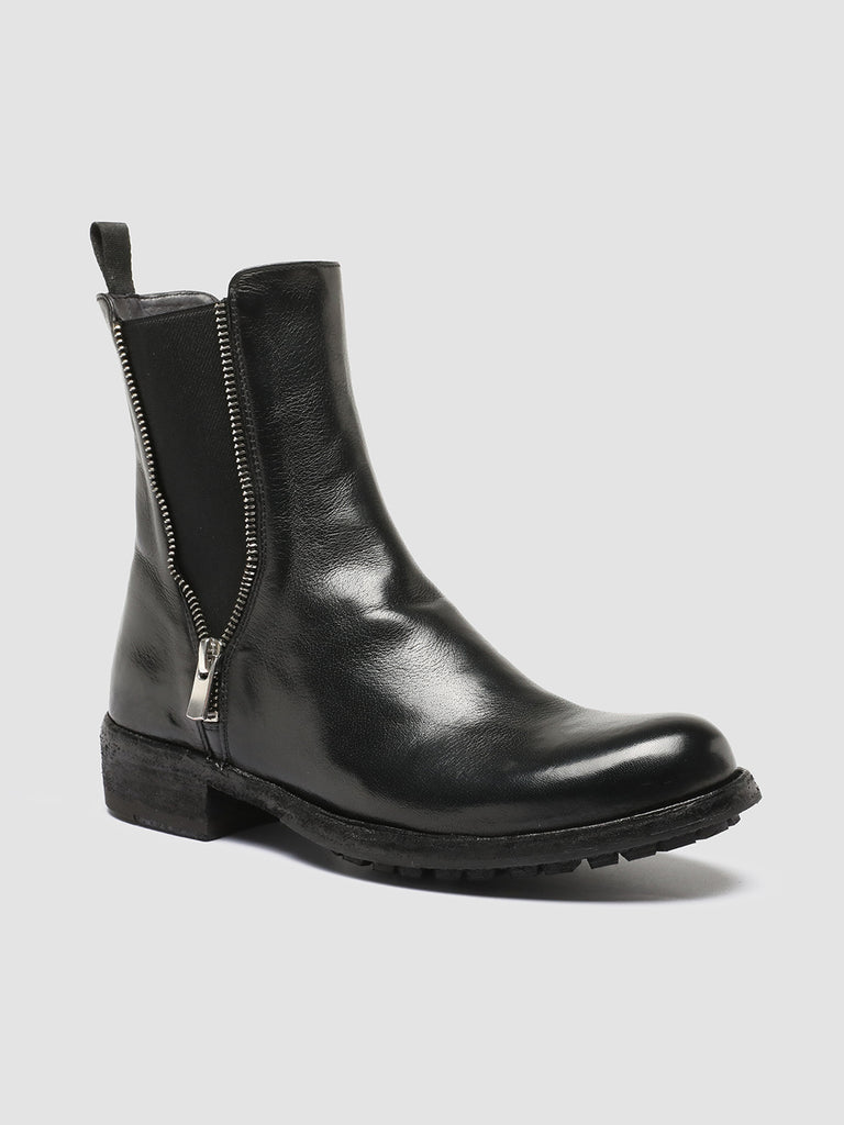 LEGRAND 227 - Black Leather Chelsea Boots women Officine Creative - 3