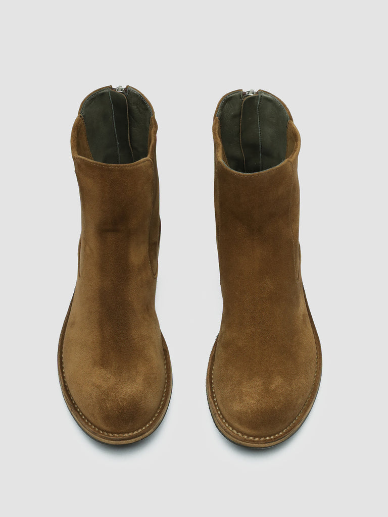 LEGRAND 229 - Brown Suede Zip Boots