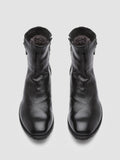 LEXIKON 097 - Black Leather Booties Women Officine Creative - 2