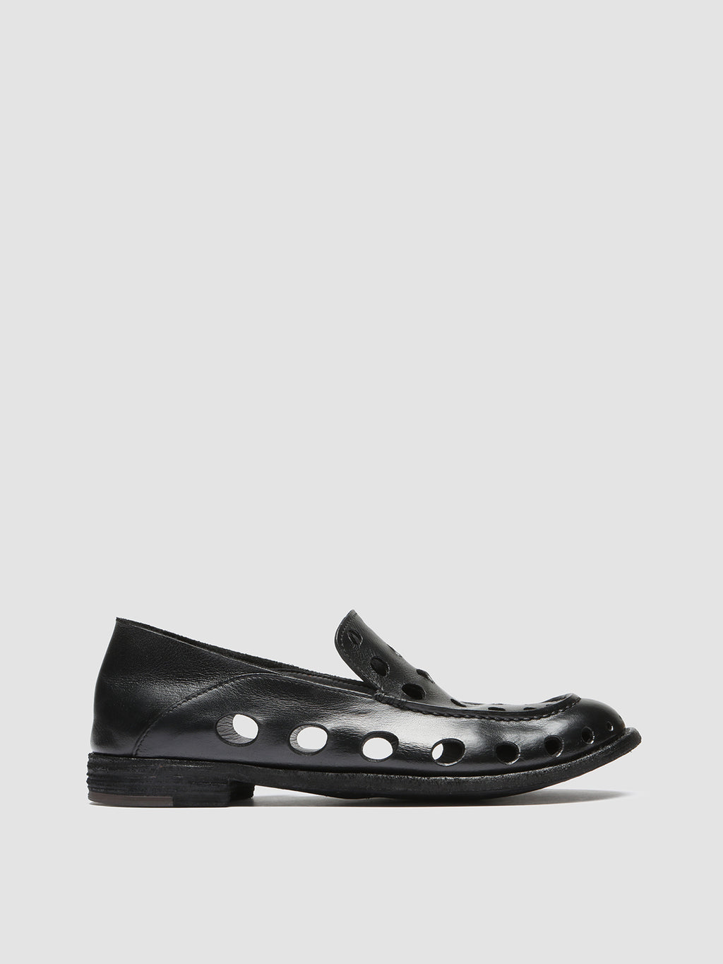 LEXIKON 542 - Black Leather Loafers  Women Officine Creative - 1