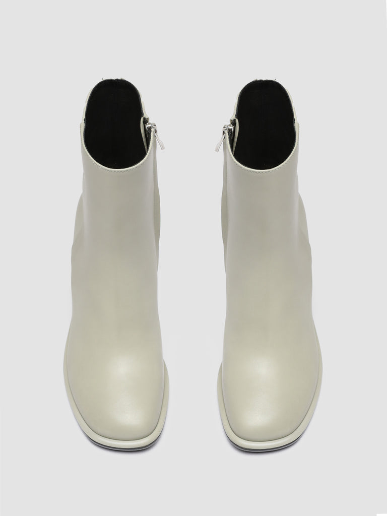 MACY 001 - Grey Leather Zip Boots women Officine Creative - 2