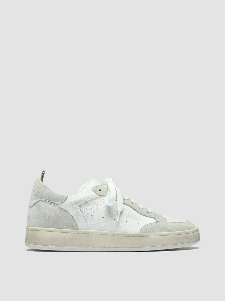 MAGIC 101 - White Leather and Suede Low Top Sneakers women Officine Creative - 1