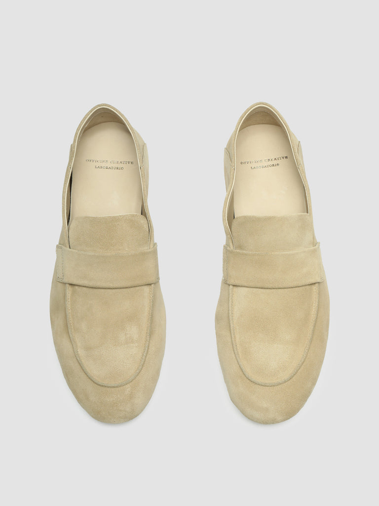 C-SIDE 101 - Ivory Suede Loafers  Women Officine Creative - 2