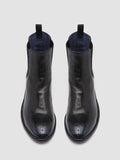 SELINE 002 - Blue Leather Chelsea Boots Women Officine Creative - 2