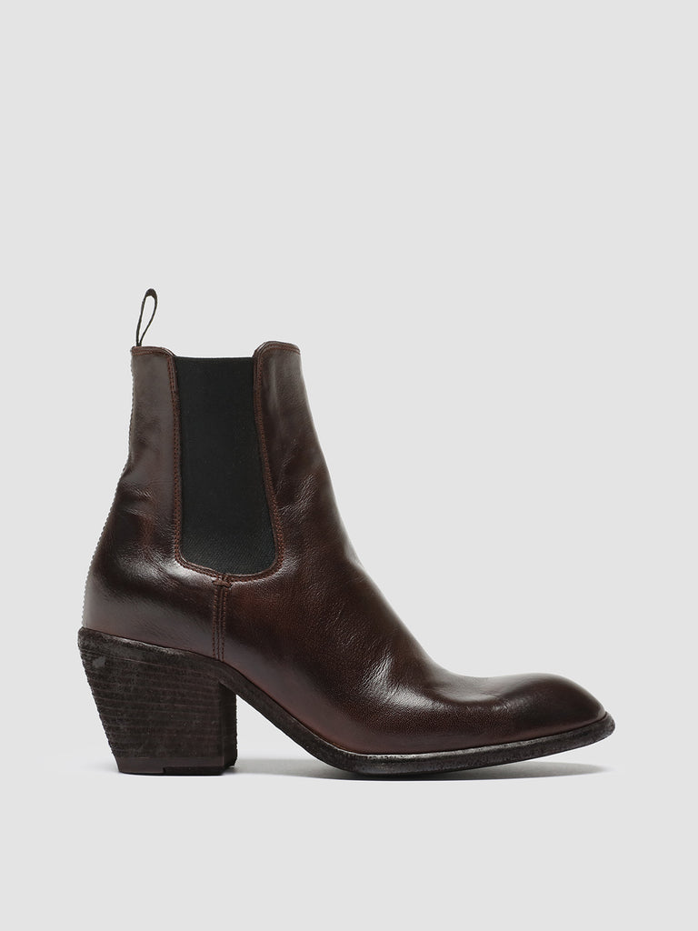 SYDNE 001 - Brown Leather Chelsea Boots women Officine Creative - 1