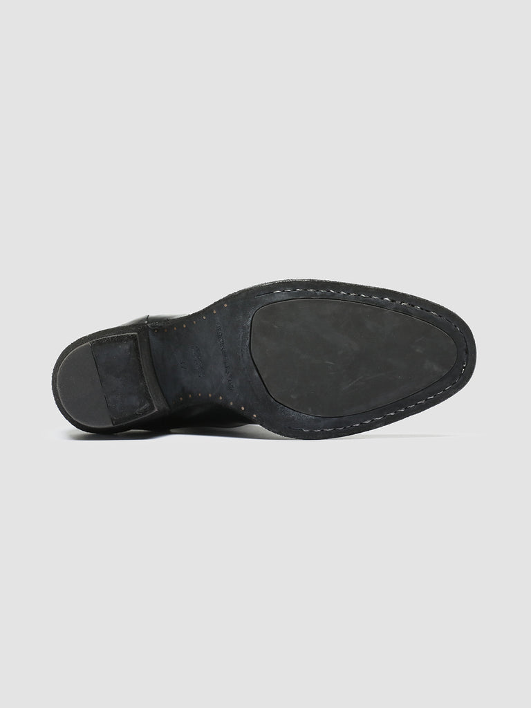 SYDNE 005 - Black Leather Zip Boots women Officine Creative - 5