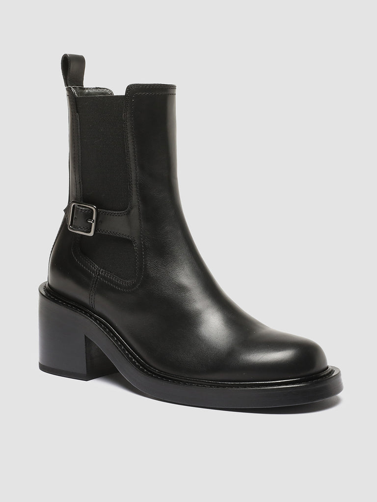 VENUS 005 - Black Leather Chelsea Boots women Officine Creative - 3