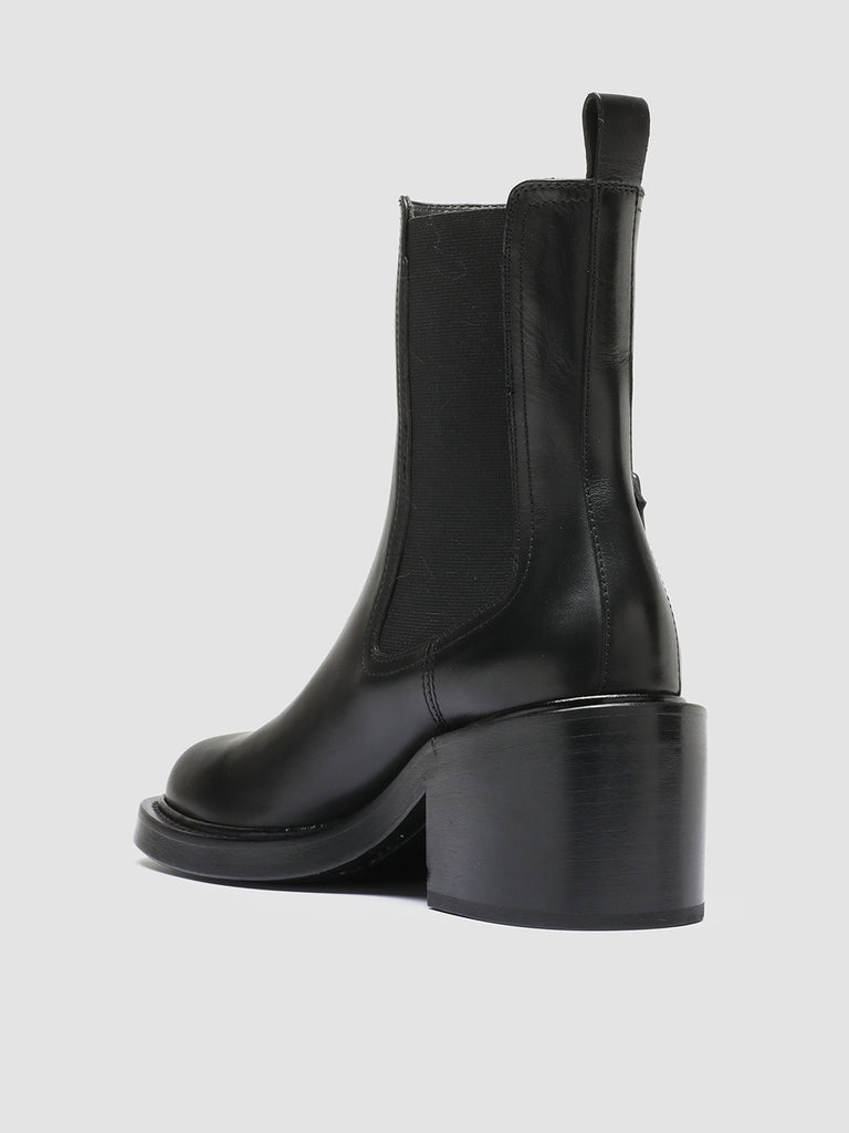 VENUS 005 - Black Leather Chelsea Boots women Officine Creative - 4