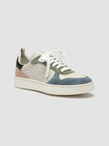 MOWER 110 - White Leather and Suede Low Top Sneakers women Officine Creative - 3