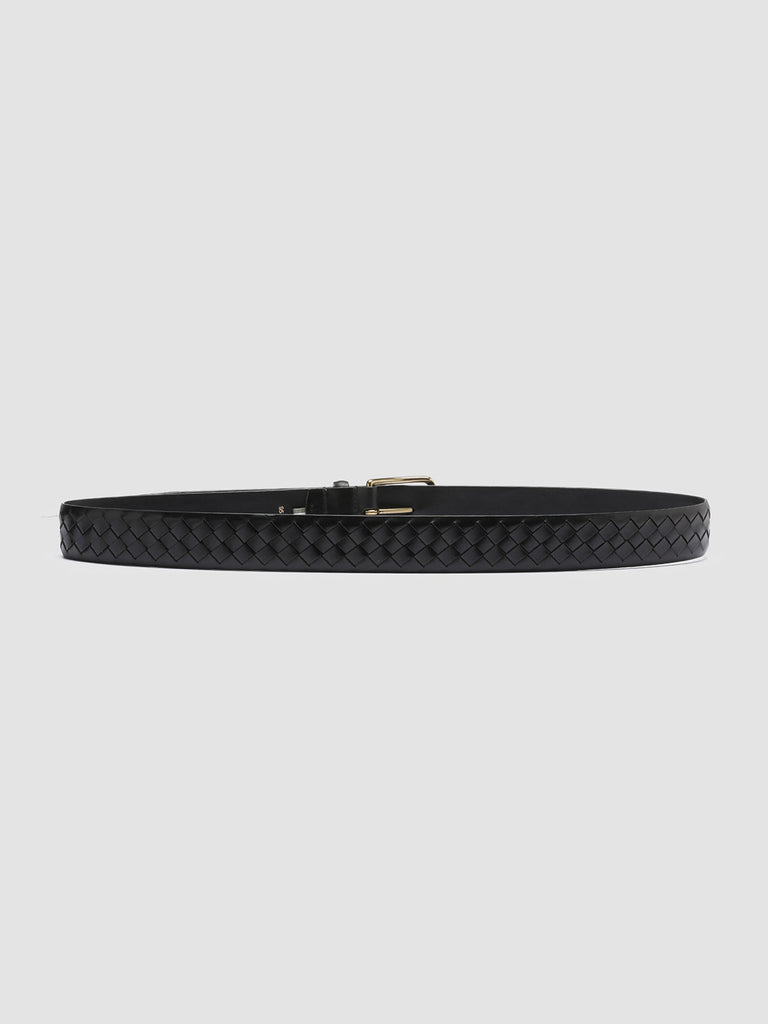 OC STRIP 28 - Black Leather belt  Officine Creative - 3