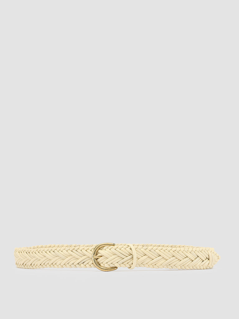 OC STRIP 36 - Ivory Leather belt
