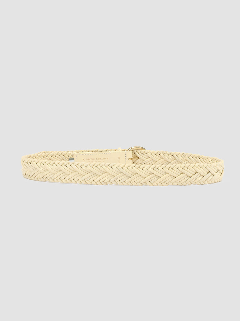 OC STRIP 36 - Ivory Leather belt  Officine Creative - 3