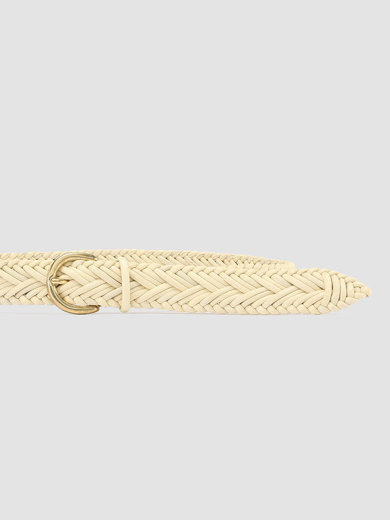 OC STRIP 36 - Ivory Leather belt  Officine Creative - 4