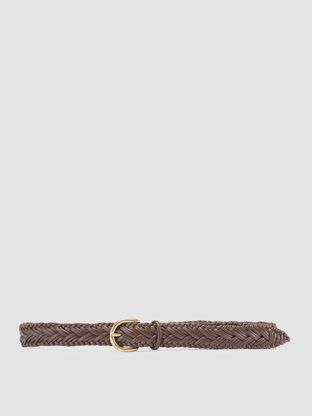 OC STRIP 36 - Brown Leather belt  Officine Creative - 1