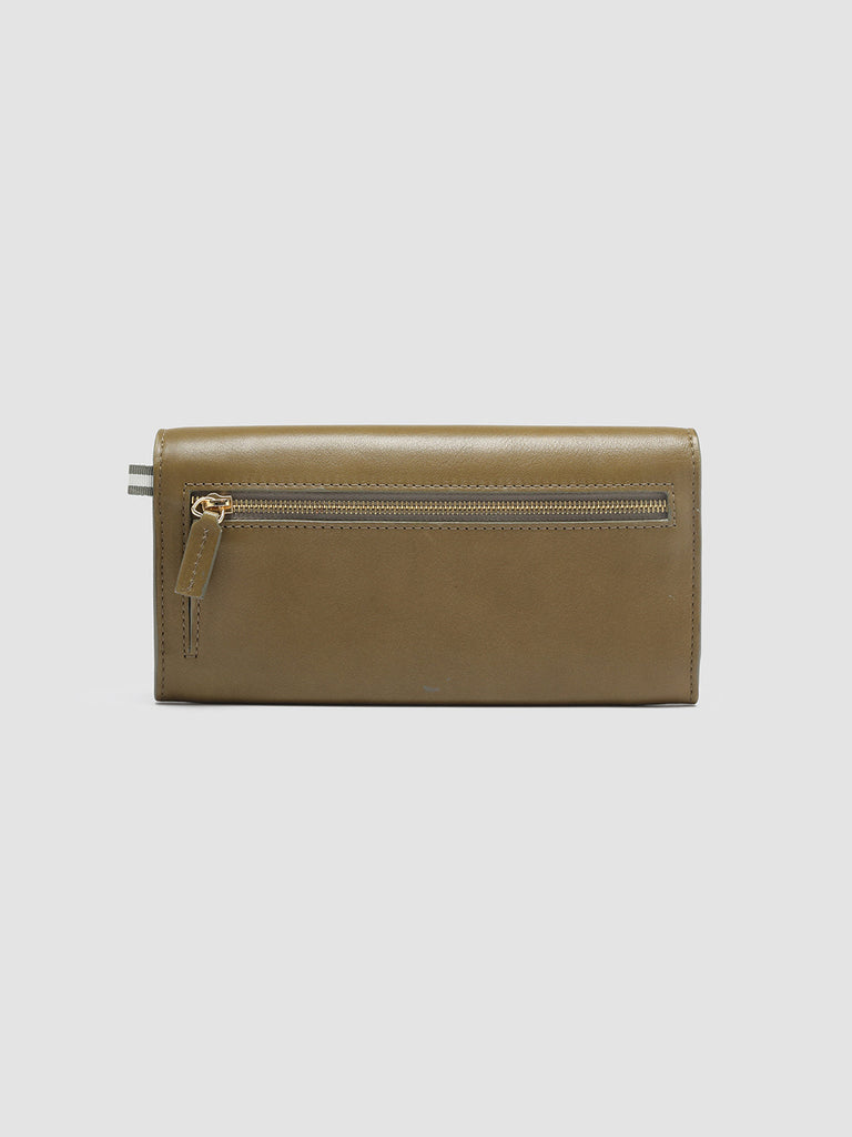 POCHE 09 - Green Nappa Leather Wallet