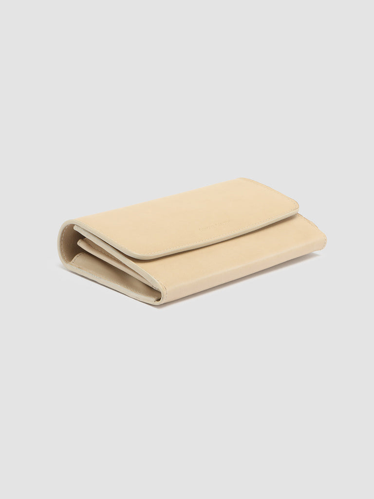 POCHE 09 - Ivory Nappa Leather Wallet  Officine Creative - 4