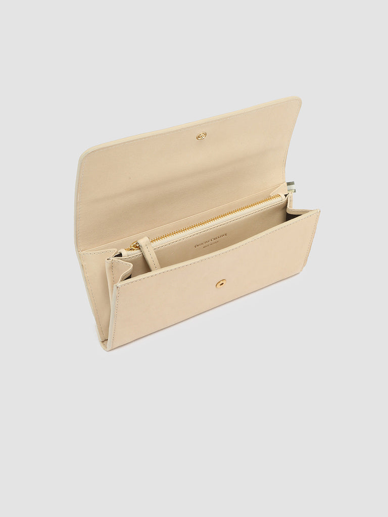 POCHE 09 - Ivory Nappa Leather Wallet  Officine Creative - 2